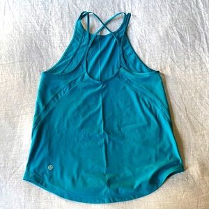 Lululemon Carbon Blue Tank Top